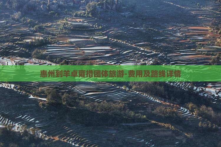 惠州到羊卓雍措团体旅游-费用及路线详情