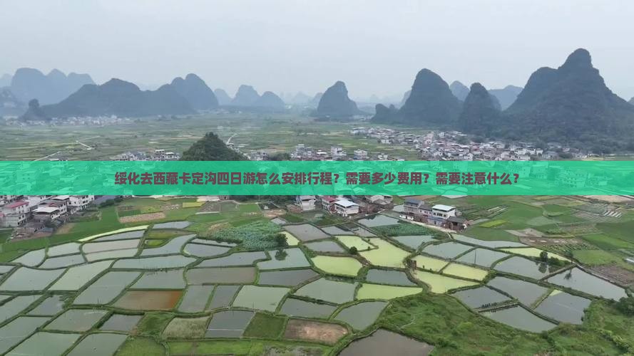 绥化去西藏卡定沟四日游