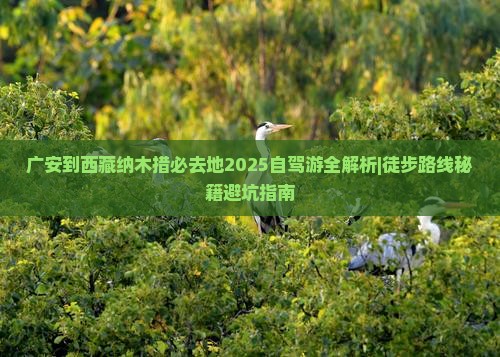 广安到西藏纳木措必去地