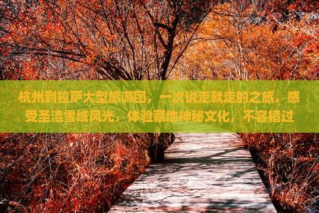 杭州到西藏拉萨大型旅游团