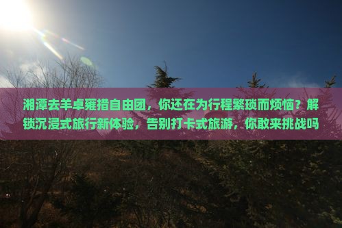湘潭去西藏羊卓雍措自由团