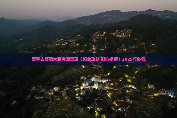 宜春去西藏大昭寺哪里玩