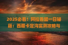 阿拉善盟去西藏卡定沟一日