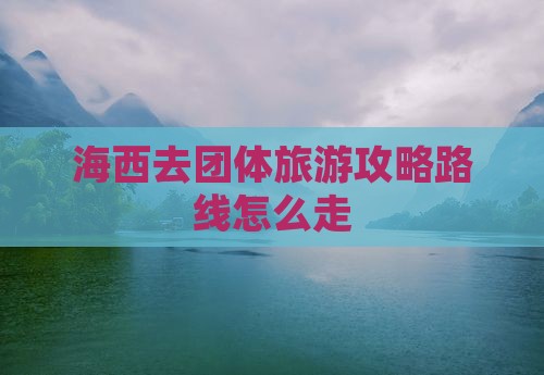 海西去西藏团体旅游
