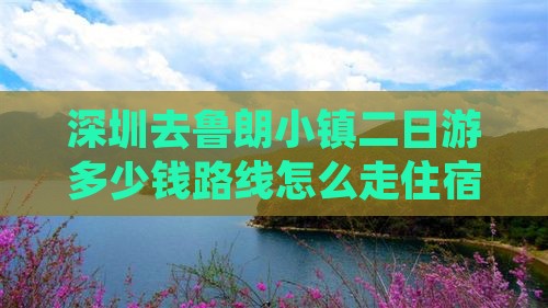 深圳去西藏鲁朗小镇二日游