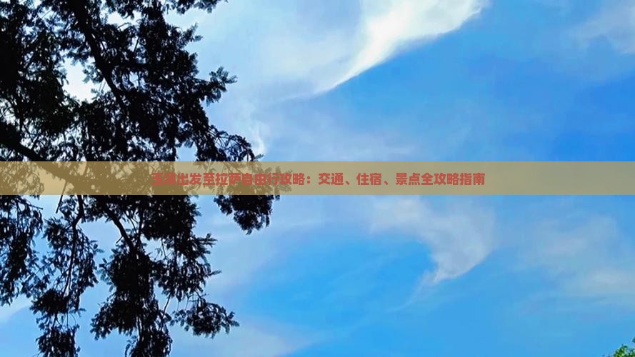 玉溪出发至拉萨自由行攻略：交通、住宿、景点全攻略指南