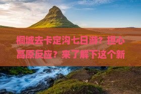 桐城去卡定沟七日游？担心高原反应？来了解下这个新玩法