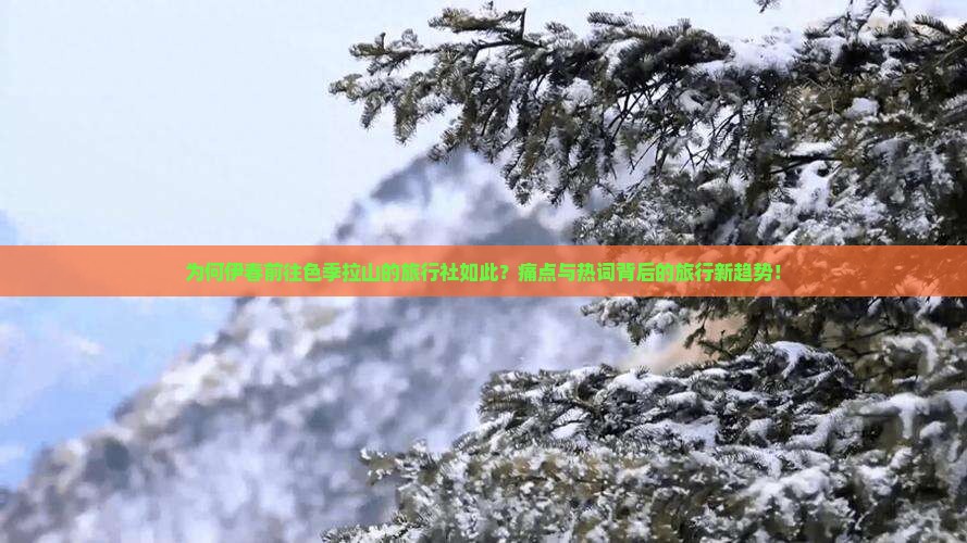 为何伊春前往色季拉山的旅行社如此？痛点与热词背后的旅行新趋势！