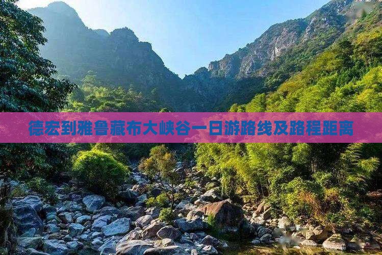 德宏到雅鲁藏布大峡谷一日游路线及路程距离