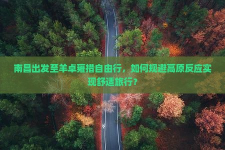 南昌出发至羊卓雍措自由行，如何规避高原反应实现舒适旅行？