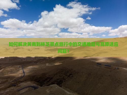 如何解决黄南到林芝景点旅行中的交通难题与高原适应问题？