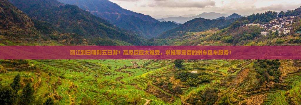 丽江到日喀则五日游？高原反应太难受，求推荐靠谱的拼车包车服务！