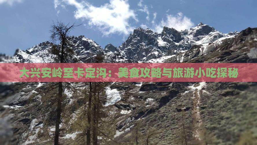大兴安岭至卡定沟：美食攻略与旅游小吃探秘