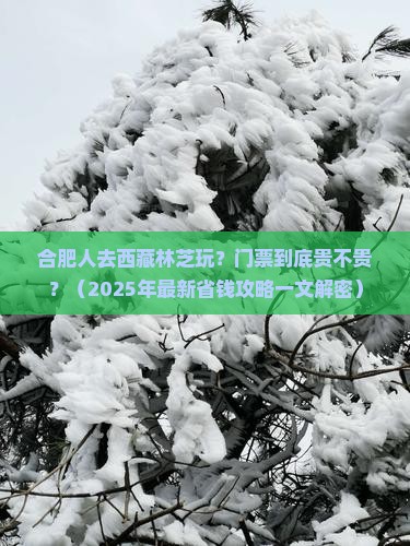 合肥去西藏林芝门票