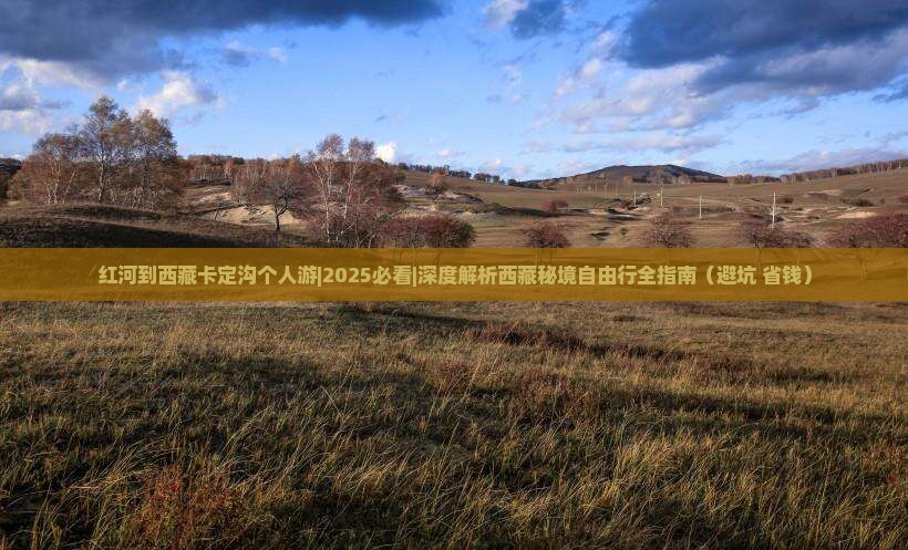 红河到西藏卡定沟个人游