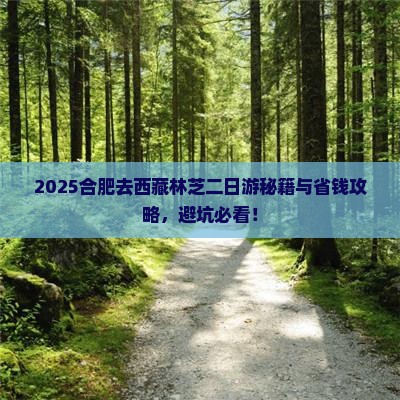 合肥去西藏林芝二日游 合肥去西藏林芝二日游