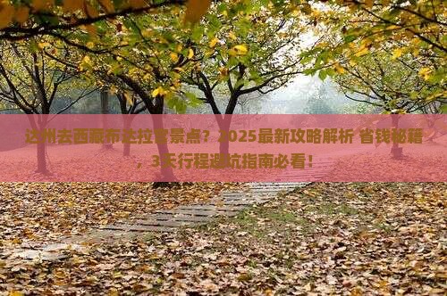 达州去西藏布达拉宫景点