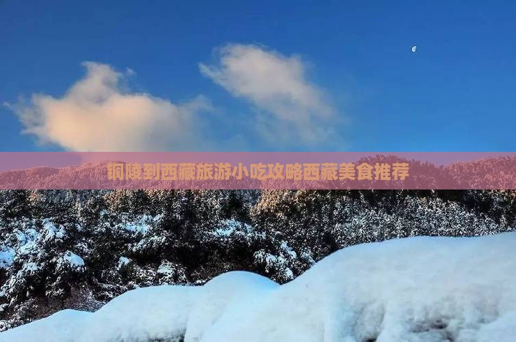 铜陵到西藏旅游小吃