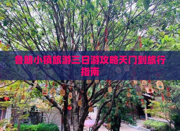 鲁朗小镇旅游三日游攻略天门到旅行指南