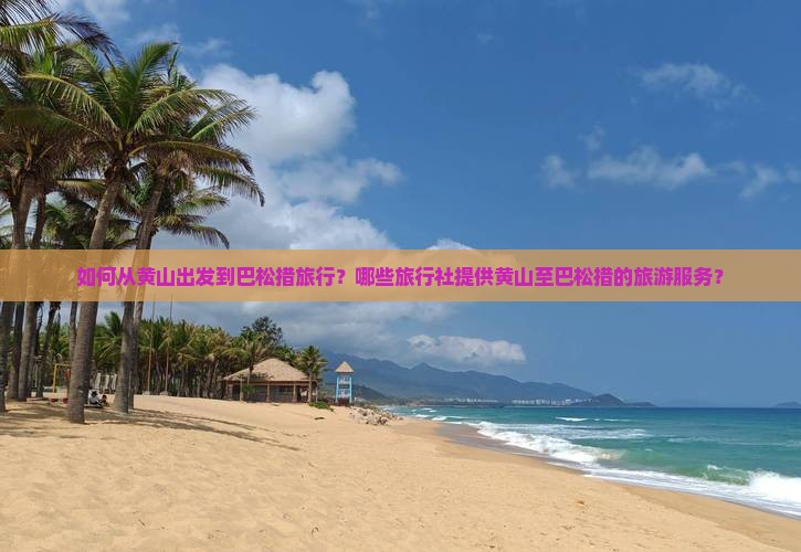 如何从黄山出发到巴松措旅行？哪些旅行社提供黄山至巴松措的旅游服务？