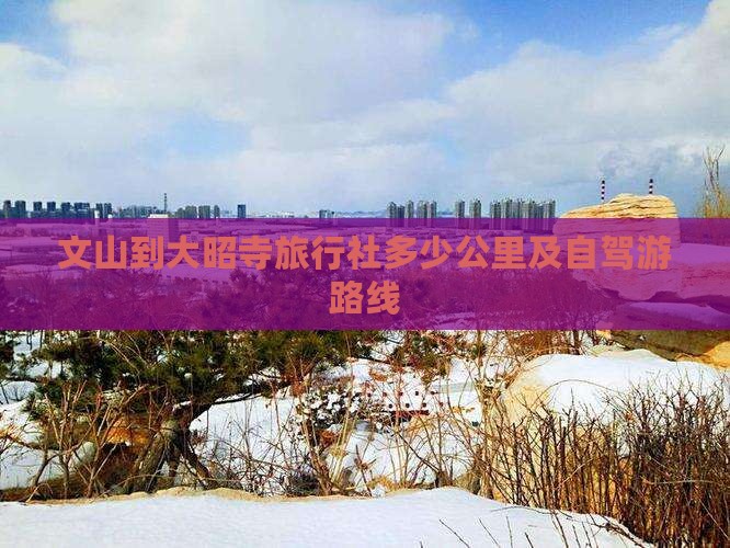 文山到大昭寺旅行社多少公里及自驾游路线