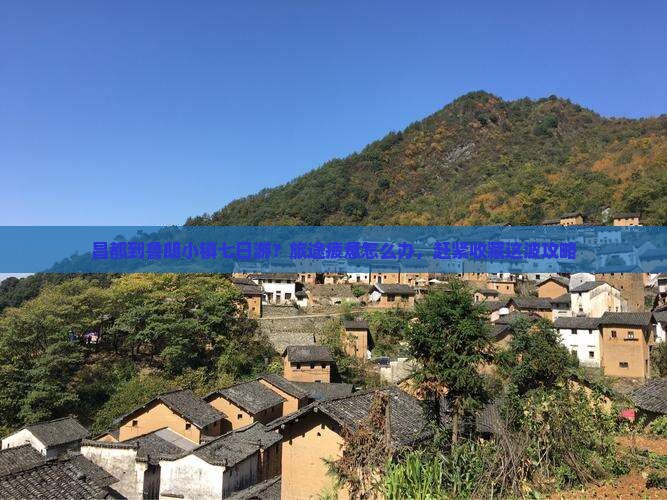 昌都到鲁朗小镇七日游？旅途疲惫怎么办，赶紧收藏这波攻略