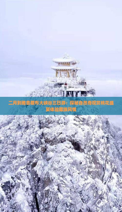 二月到雅鲁藏布大峡谷三日游：探秘自然奇观赏桃花盛宴体验藏族风情