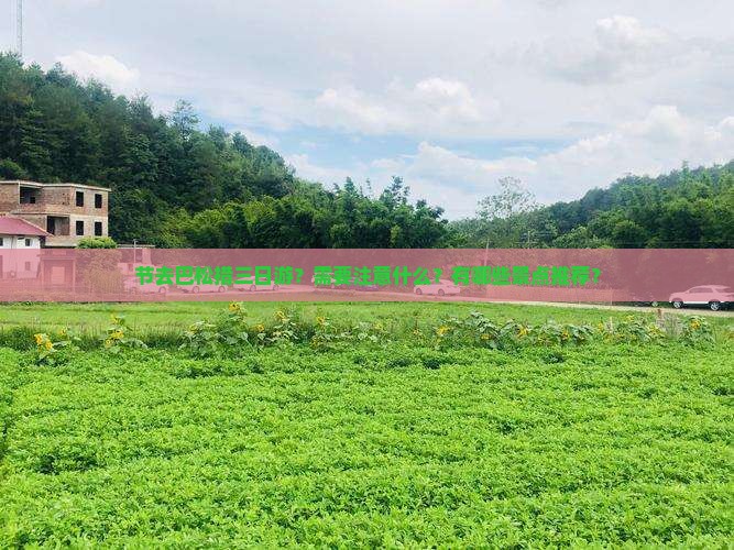 节去巴松措三日游？需要注意什么？有哪些景点推荐？