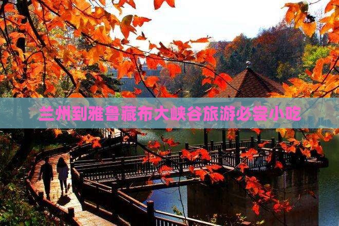 兰州到雅鲁藏布大峡谷旅游必尝小吃