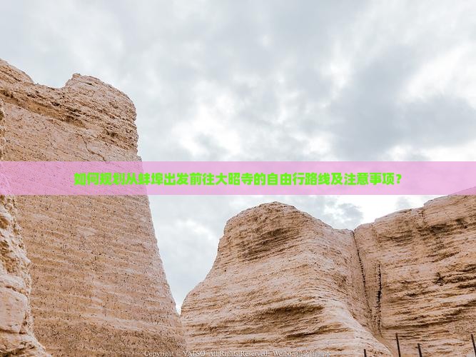 如何规划从蚌埠出发前往大昭寺的自由行路线及注意事项？
