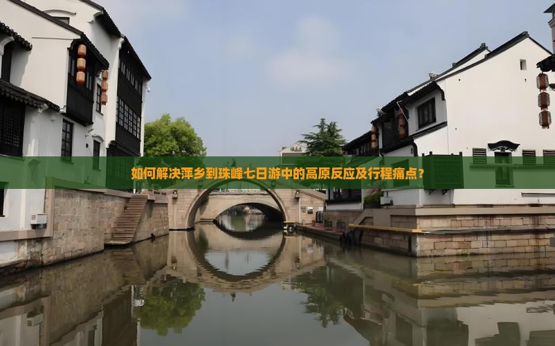 如何解决萍乡到珠峰七日游中的高原反应及行程痛点？