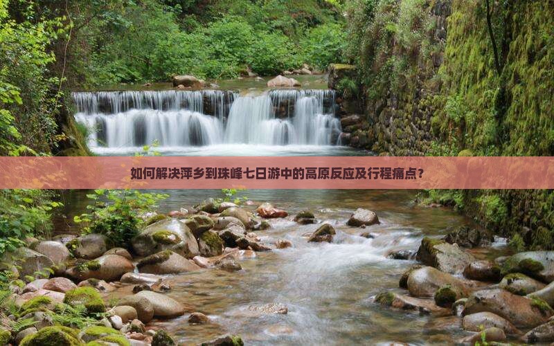 如何解决萍乡到珠峰七日游中的高原反应及行程痛点？