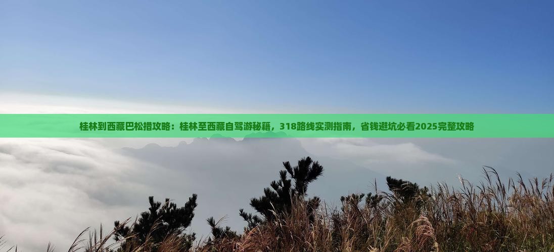 桂林到西藏巴松措攻略