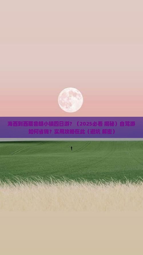 海西到西藏鲁朗小镇四日游