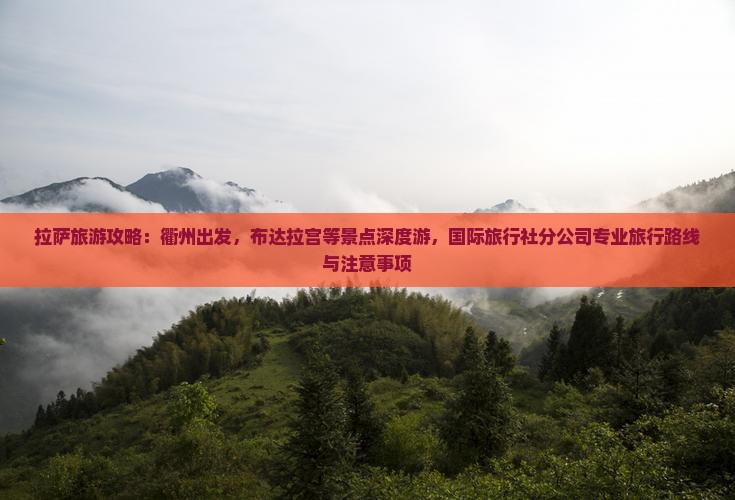 拉萨旅游攻略：衢州出发，布达拉宫等景点深度游，国际旅行社分公司专业旅行路线与注意事项
