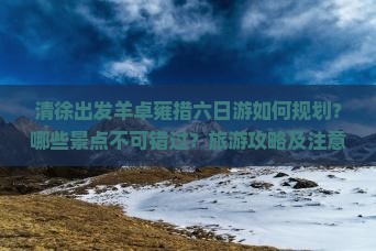 清徐出发羊卓雍措六日游如何规划？哪些景点不可错过？旅游攻略及注意事项一览