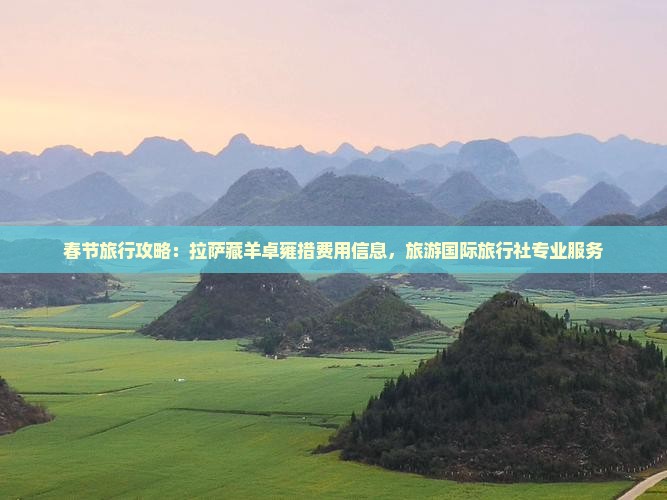 春节旅行攻略：拉萨藏羊卓雍措费用信息，旅游国际旅行社专业服务