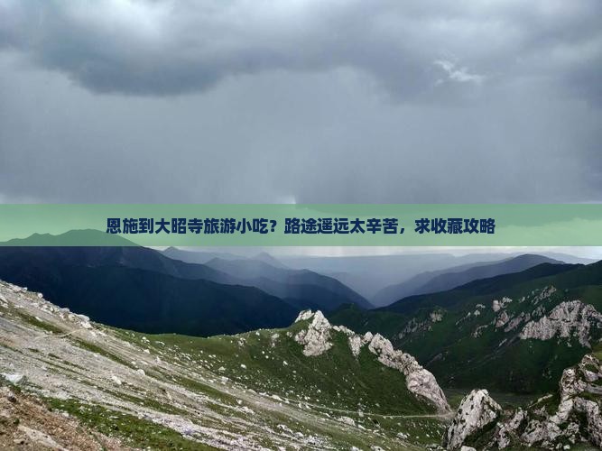恩施到大昭寺旅游小吃？路途遥远太辛苦，求收藏攻略
