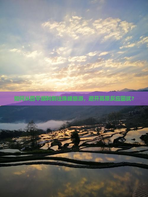 如何从四平顺利前往珠峰旅游，避开高原反应困扰？