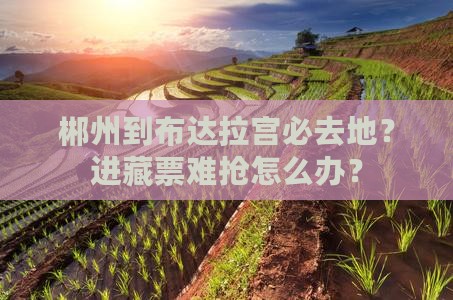 郴州到布达拉宫必去地？进藏票难抢怎么办？