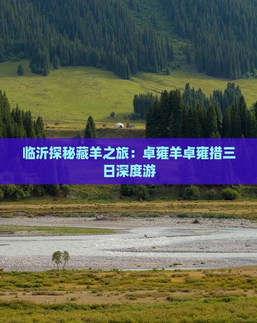 临沂探秘藏羊之旅：卓雍羊卓雍措三日深度游