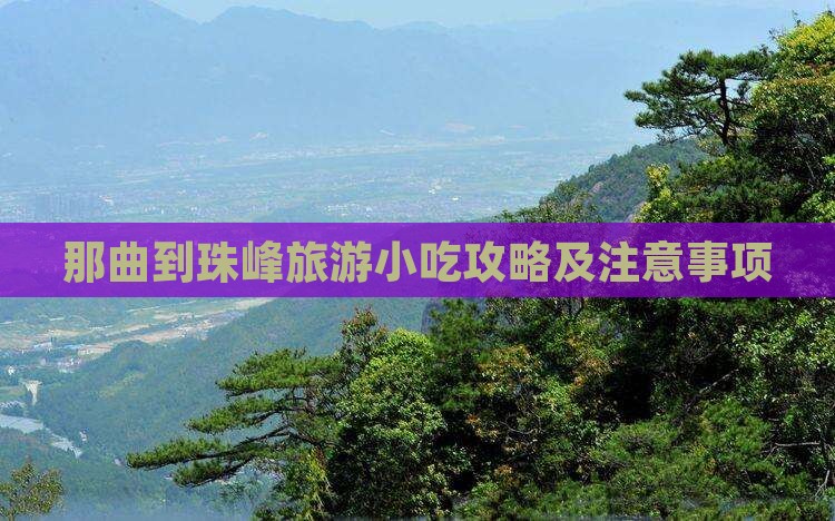 那曲到珠峰旅游小吃攻略及注意事项