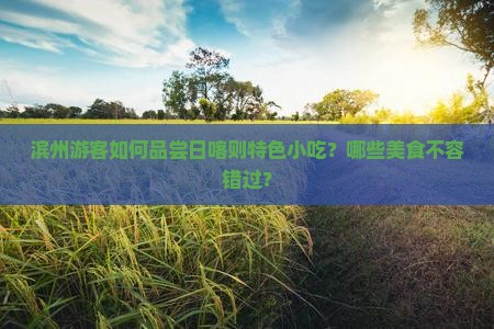 滨州游客如何品尝日喀则特色小吃？哪些美食不容错过？