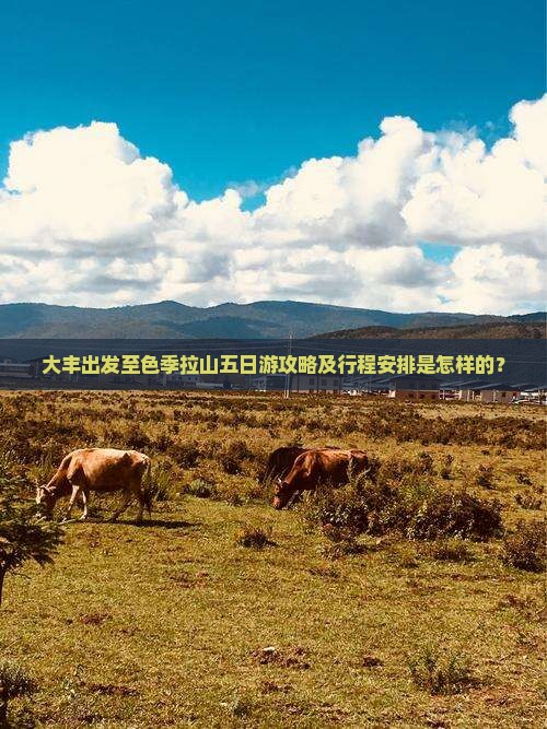大丰出发至色季拉山五日游攻略及行程安排是怎样的？