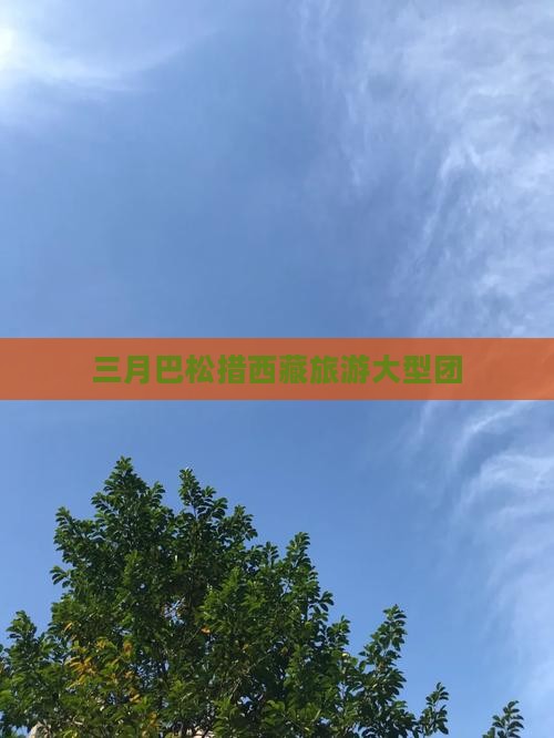 三月去西藏巴松措大型旅游团