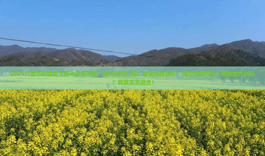 六盘水到西藏大昭寺哪里玩