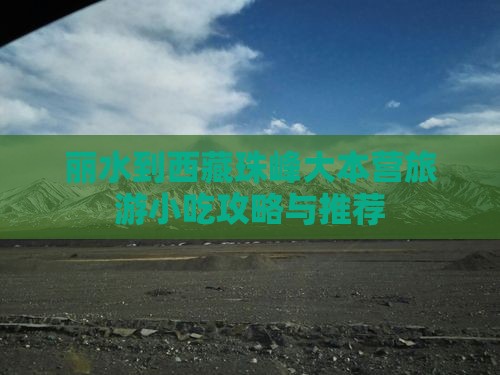 丽水到西藏珠峰大本营旅游小吃