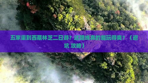 五家渠到西藏林芝二日游
