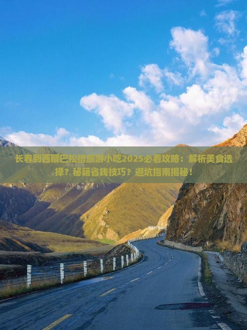 长春到西藏巴松措旅游小吃