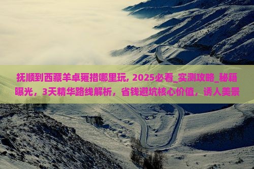 抚顺到西藏羊卓雍措哪里玩